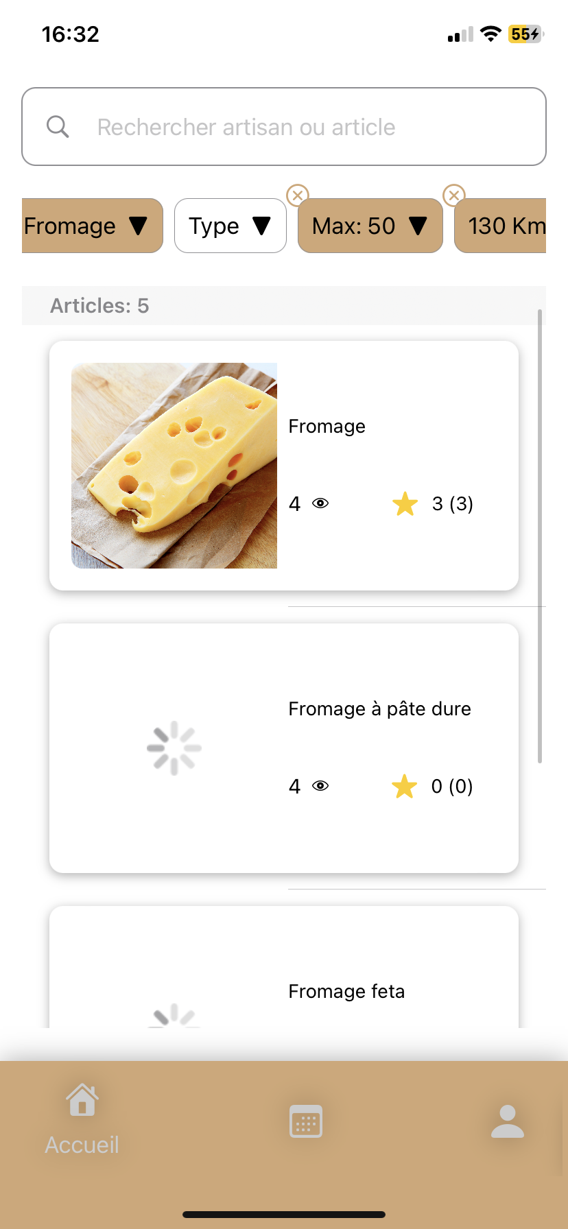 Artisan d'Art - recherche filtrée