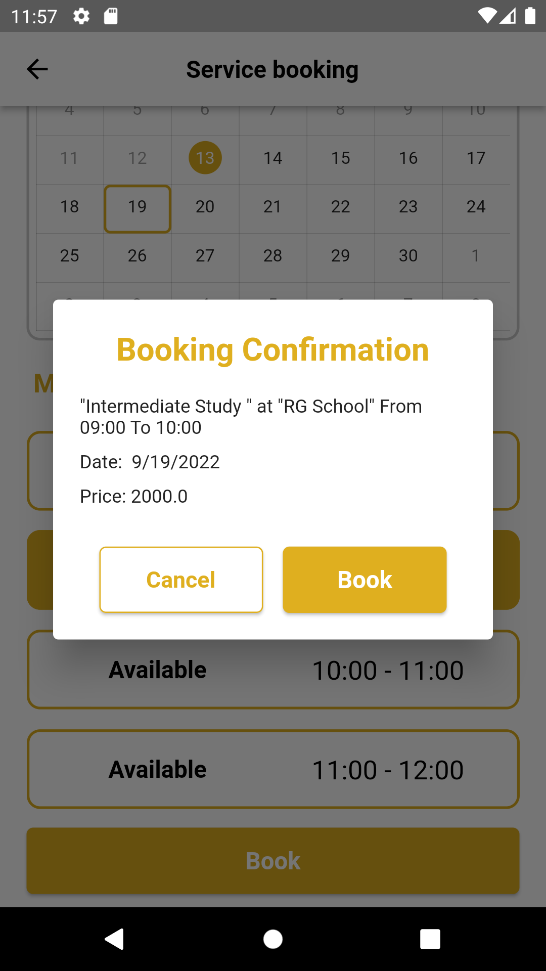 Randev - carte interactive