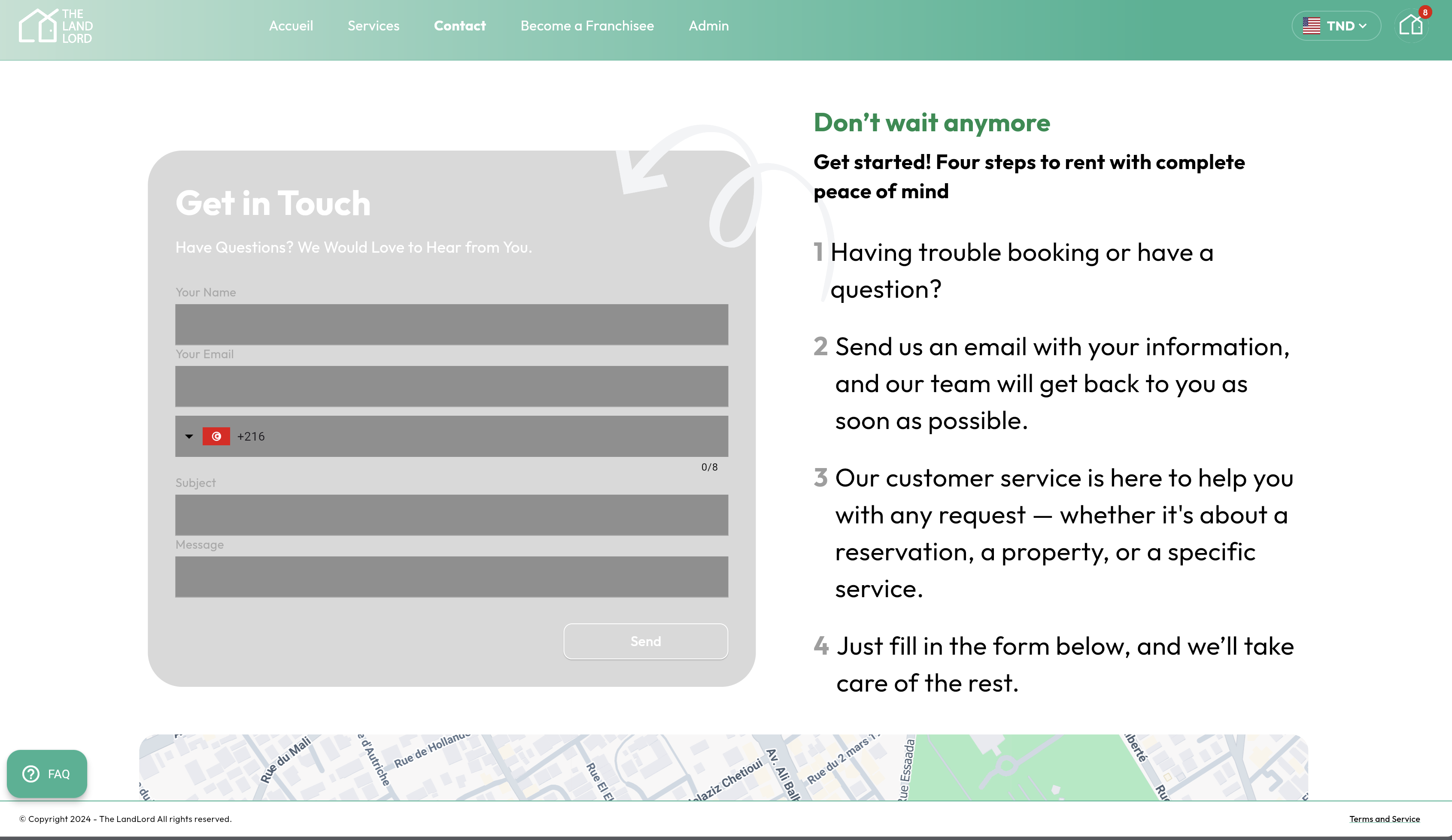 The Landlord - Contact